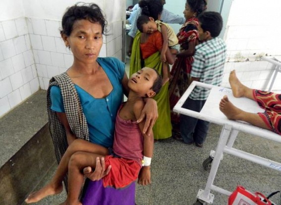 Central medical team to table report on Japanese Encephalitis vaccination deaths in Tripura : No improvement of healthcare in Tripura